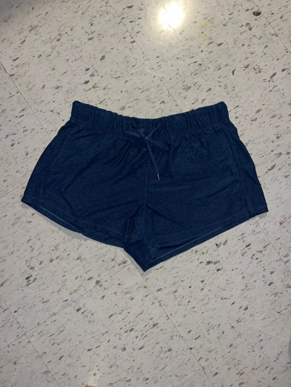 Athletic Works Women's Dark Navy Drawstring Athletic Shorts